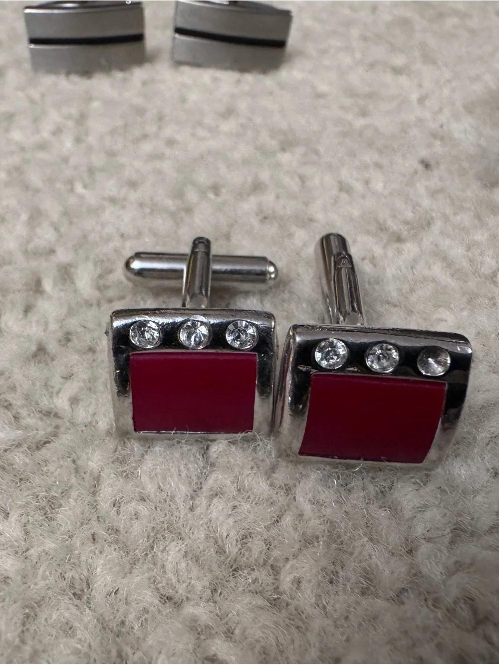Vintage & Mid-Century Style Men's Cufflink Collection – 13-Pair